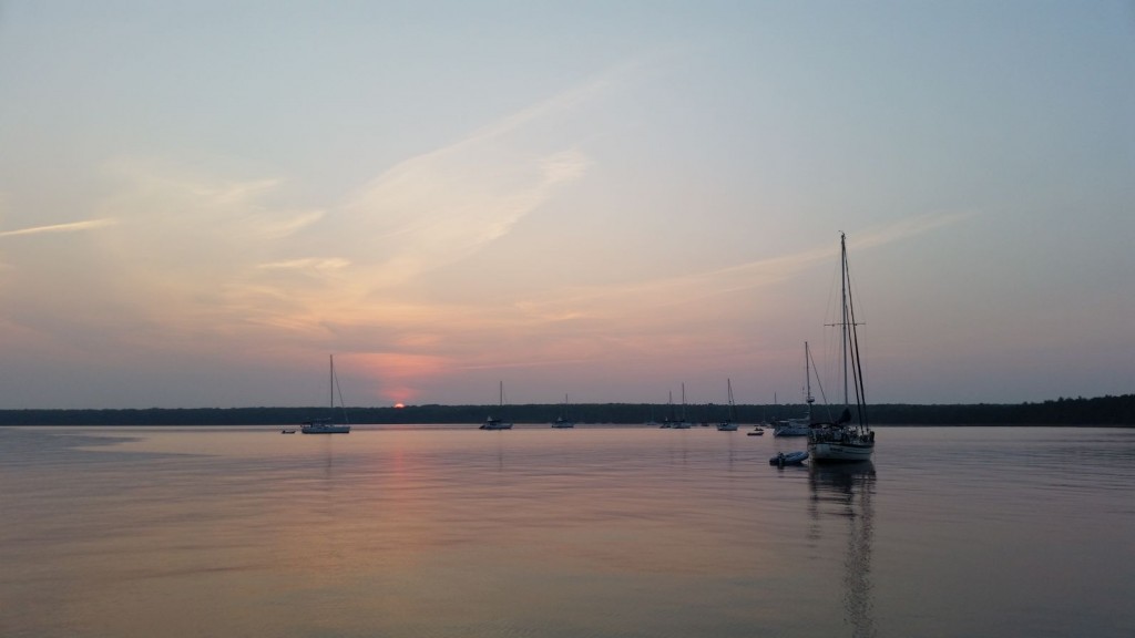 Sunset in Julian Bay