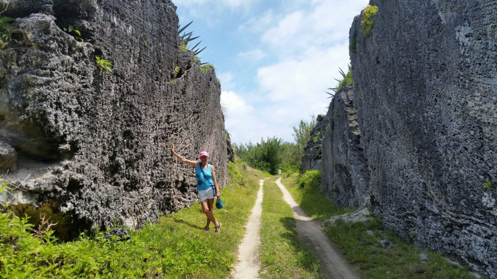Hiking on the Bermuda Railway Trail
