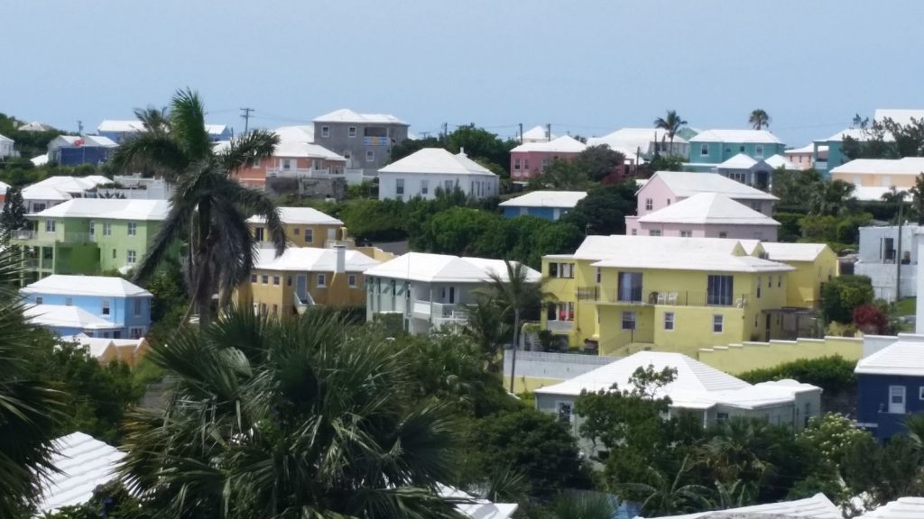 Colorful homes in Bermuda