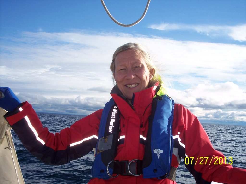 Cindy on Lake Superior